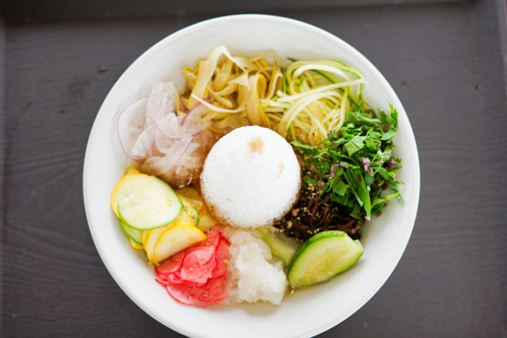 「頂氣麺専門店 稲作」の冷やし頂氣麺2