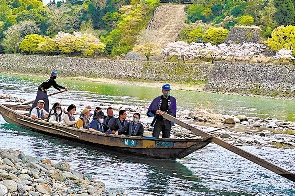 球磨川くだり