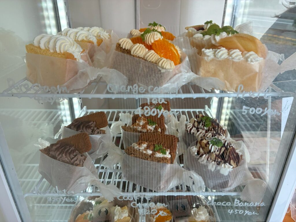 ココアンジュのショーケース