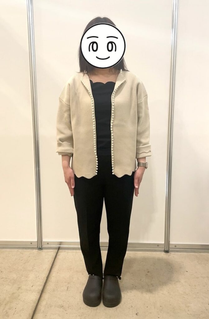 「引き算」したコーディネート