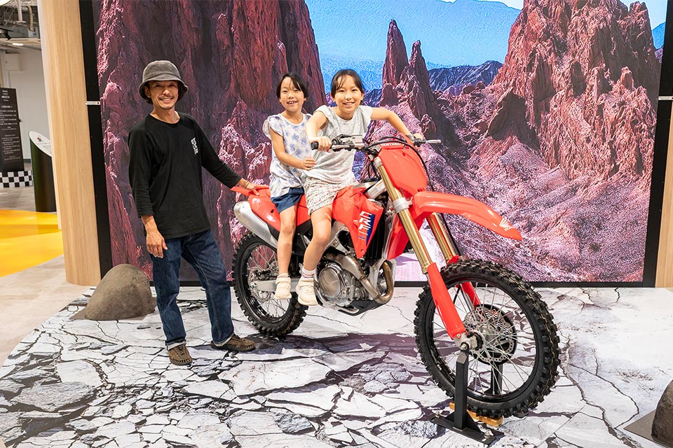 初めてバイクに乗ってみたけど、かっこいい!