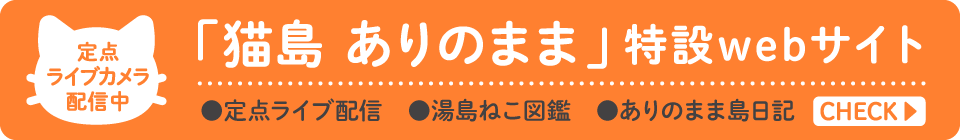 猫島 ありのまま 特設Webサイトはこちら