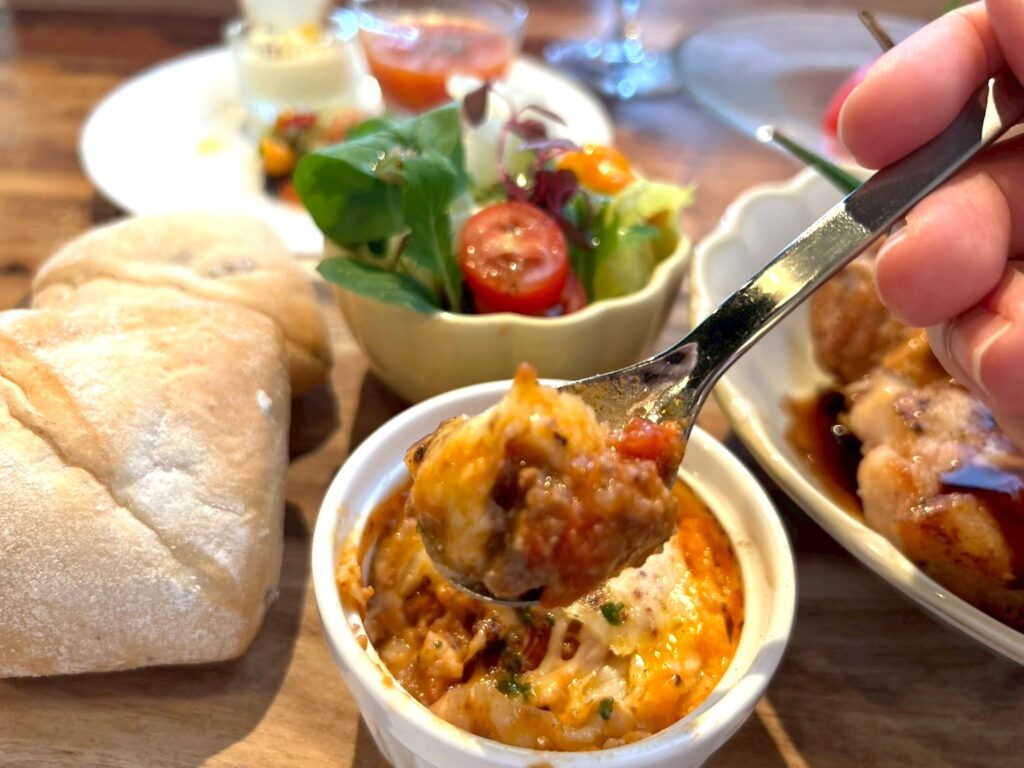 MINA COCOのランチ