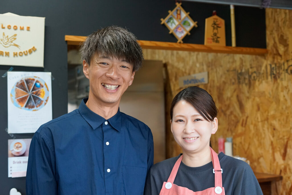 リターンハウスの店主ご夫妻