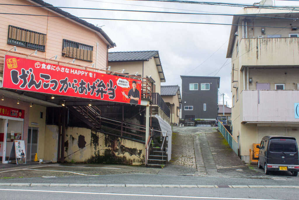 おむすびの駐車場