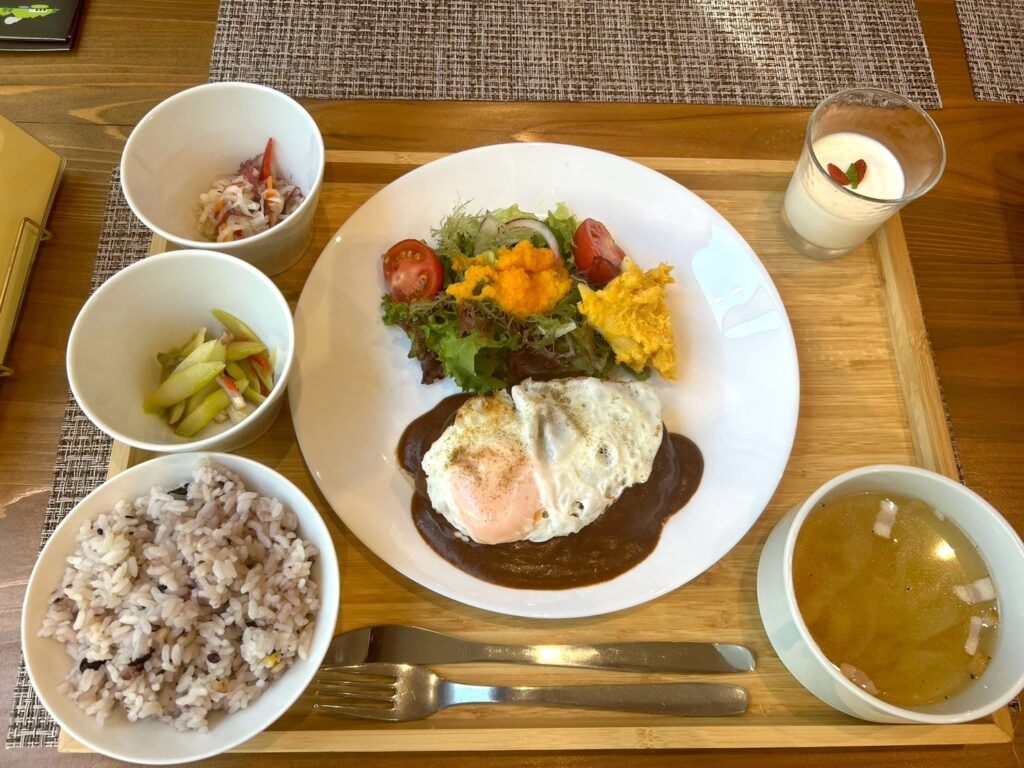 白水郷アートプレイスランチ