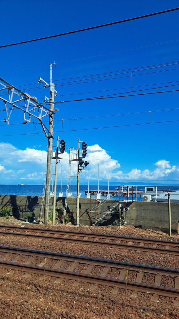 明石海峡付近の景色