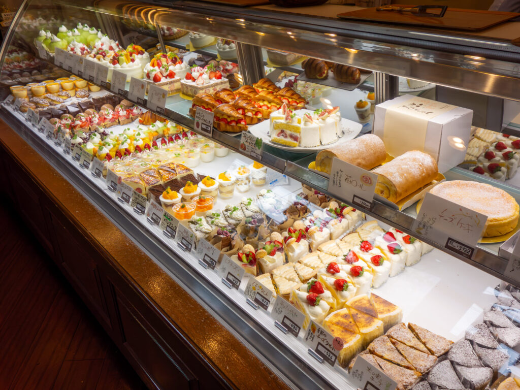 オ・ボン・マルシェのショーケース