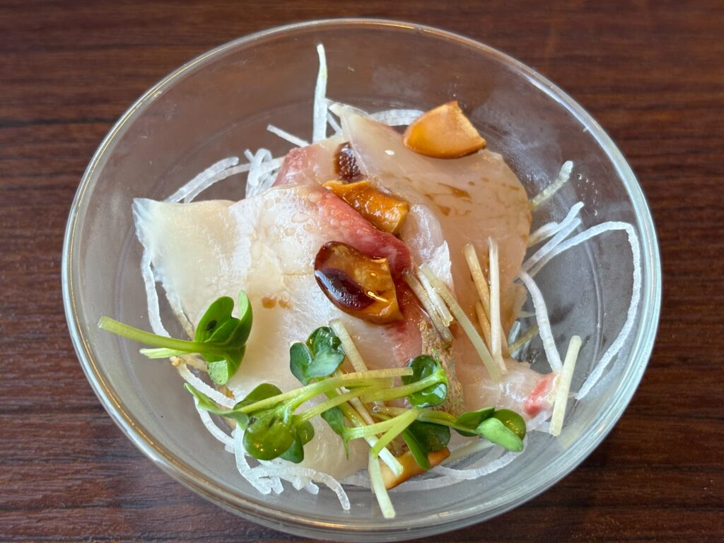 八一の麻婆豆腐ランチの小鉢