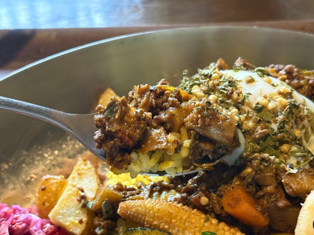 間借りカレーチッサーラの食べたメニュー