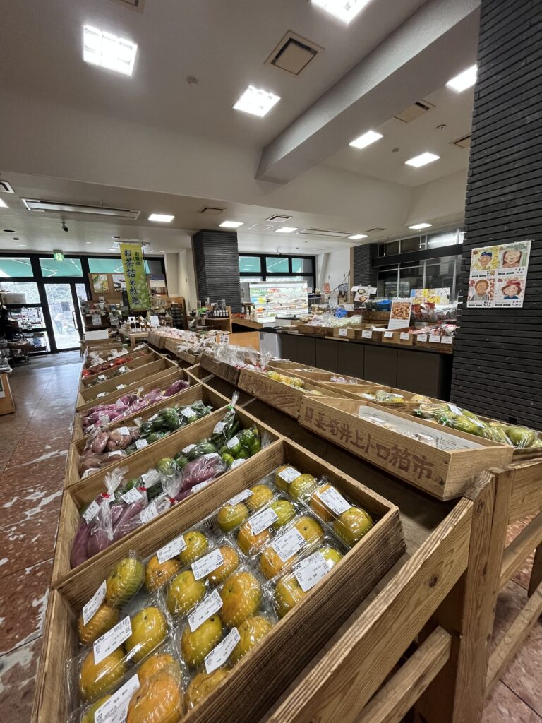 道の駅きくすい菊水ロマン館直売所