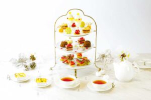 クリスマス限定のアフタヌーンティー【しあわせごはん】