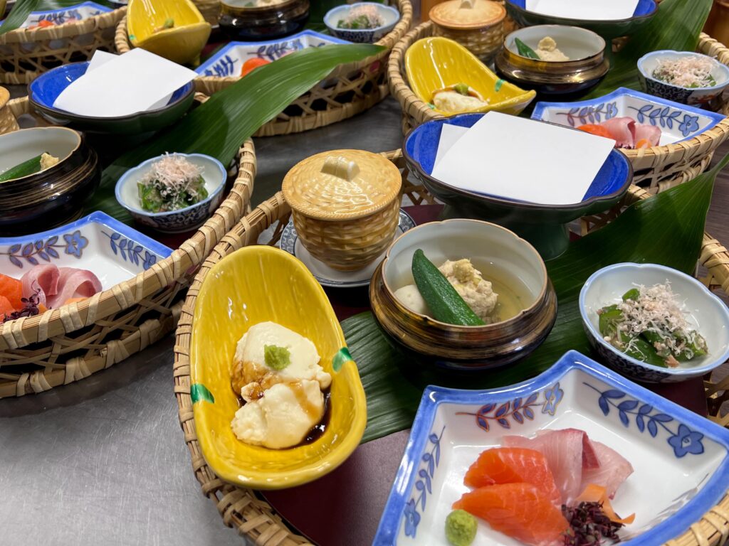 夕食の八寸  