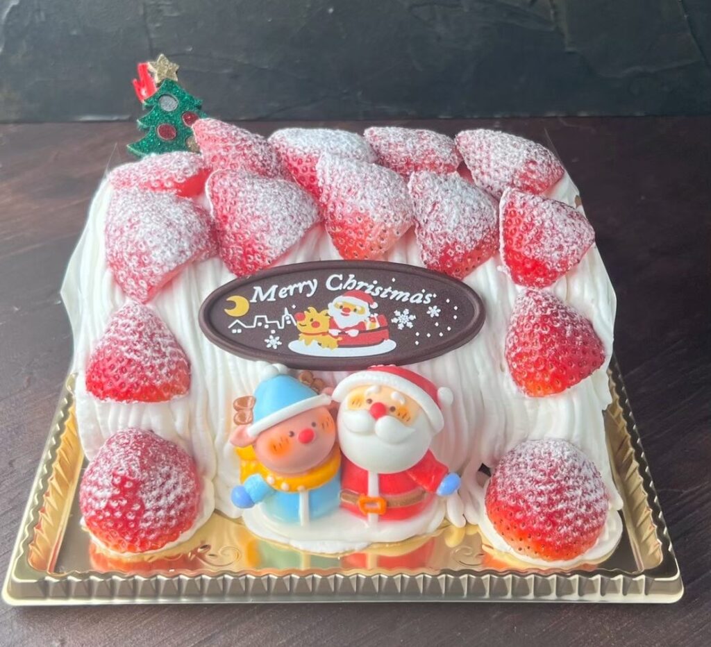 パティスリービジューのクリスマスケーキ