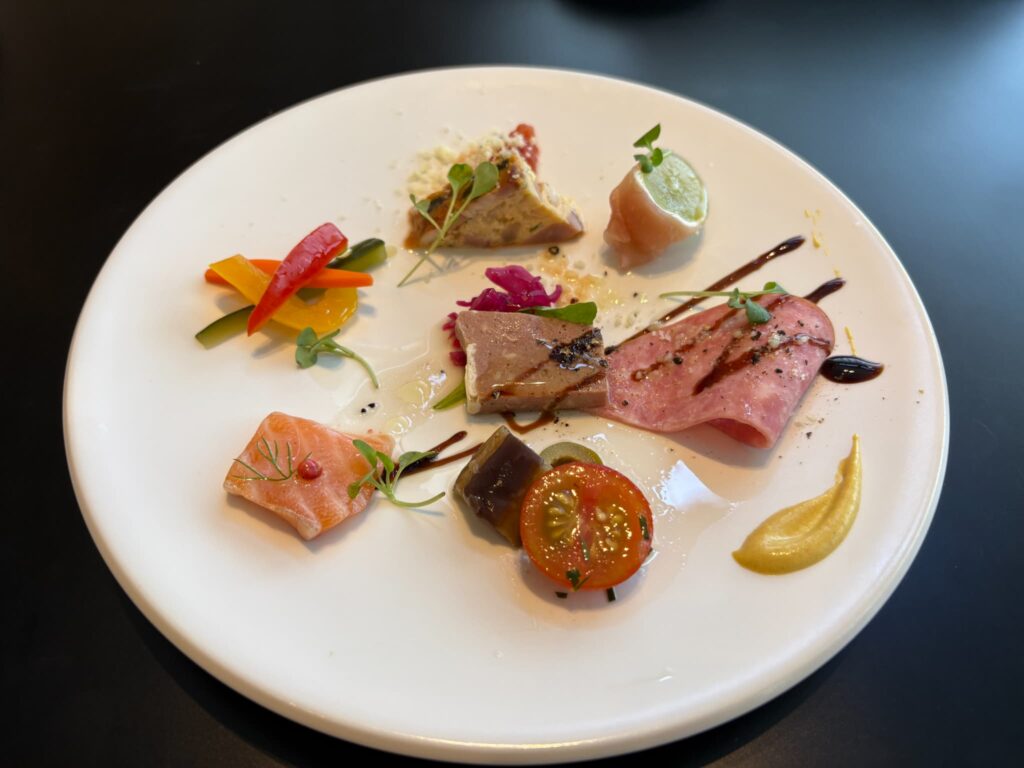 トラットリアコチネラの前菜