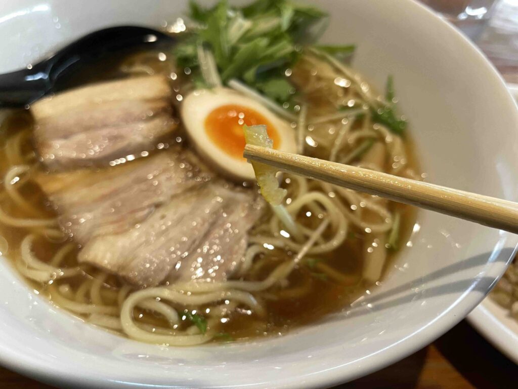 「魚介ラーメン」