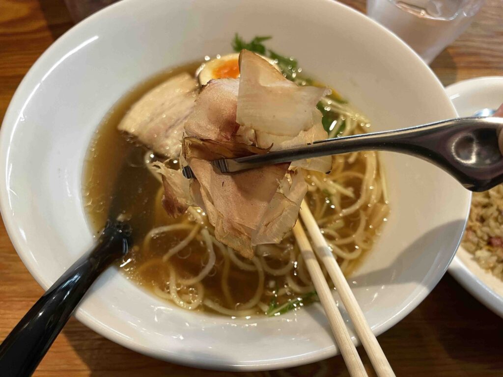 「魚介ラーメン」