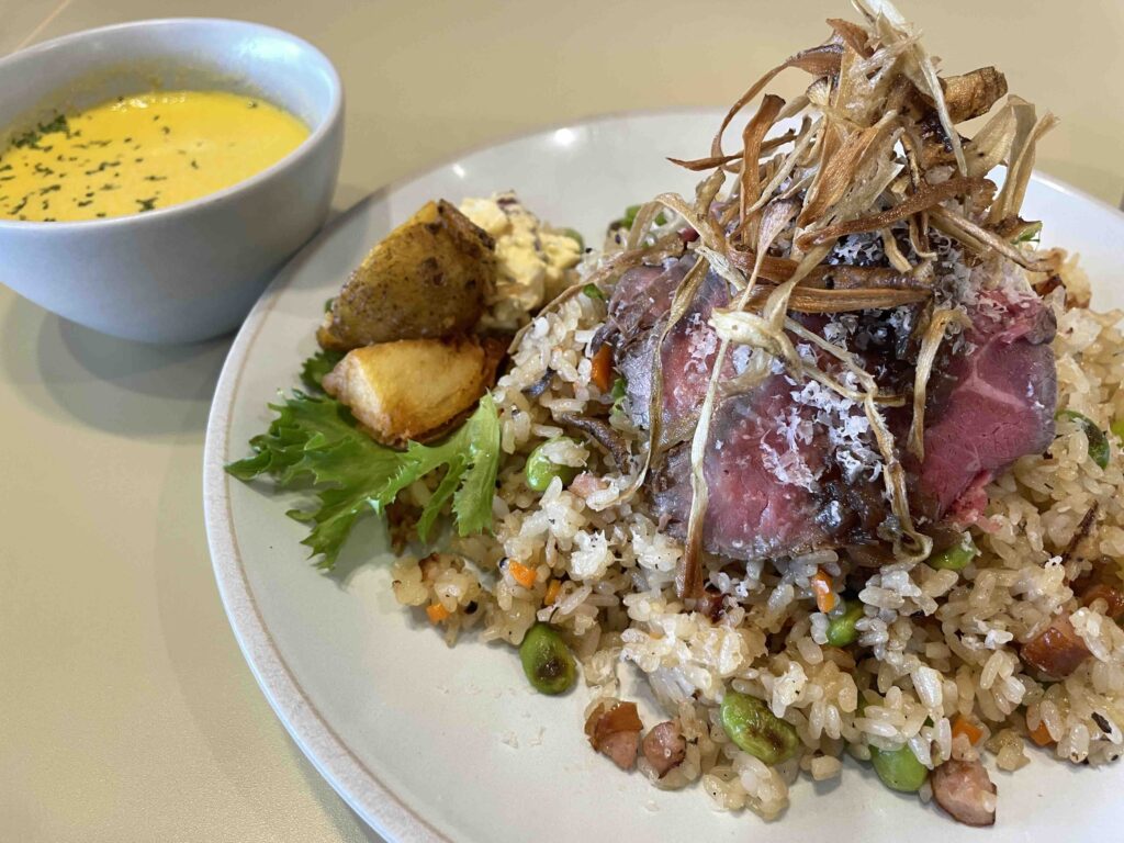 「ローストビーフピラフ」