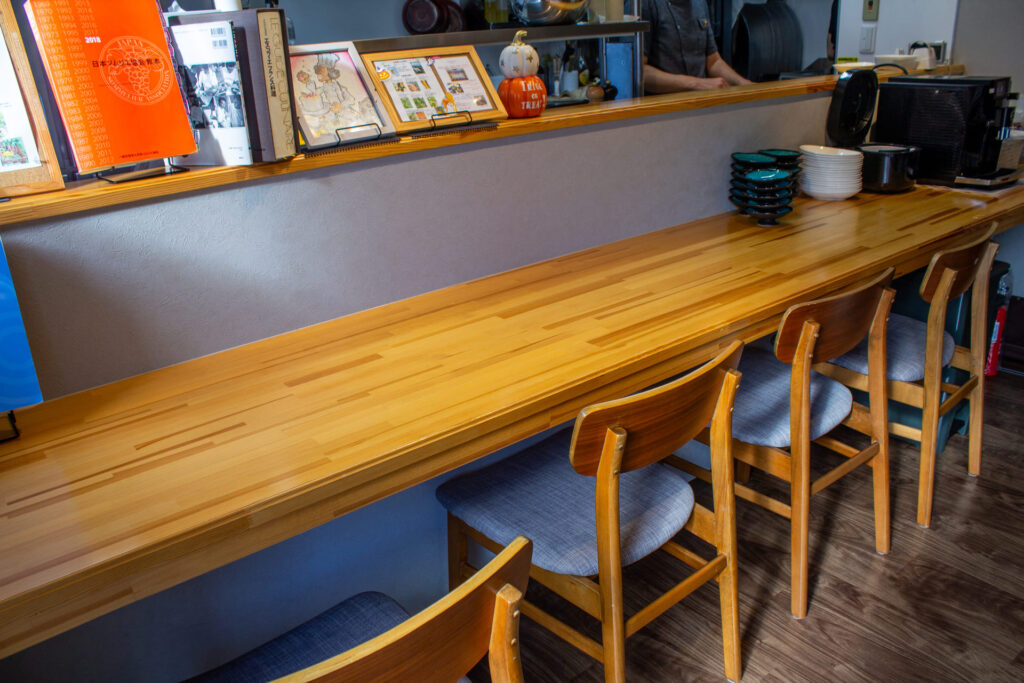 CUISINE TERROIR HISAの店内