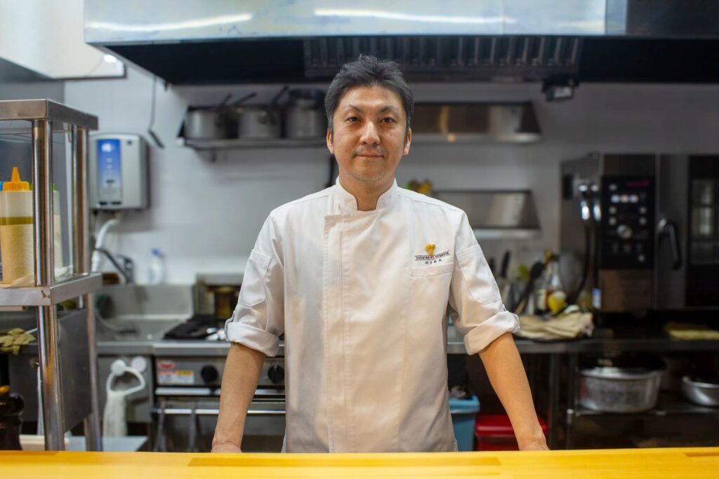 CUISINE TERROIR HISAのオーナーシェフ三池さん
