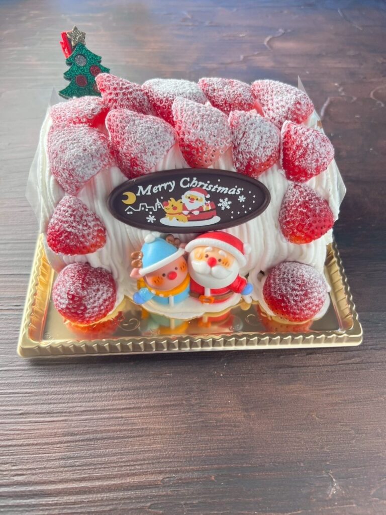 パティスリービジューのクリスマスケーキ