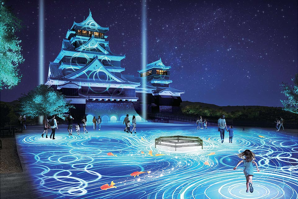 夜火夜火 流るる燈
