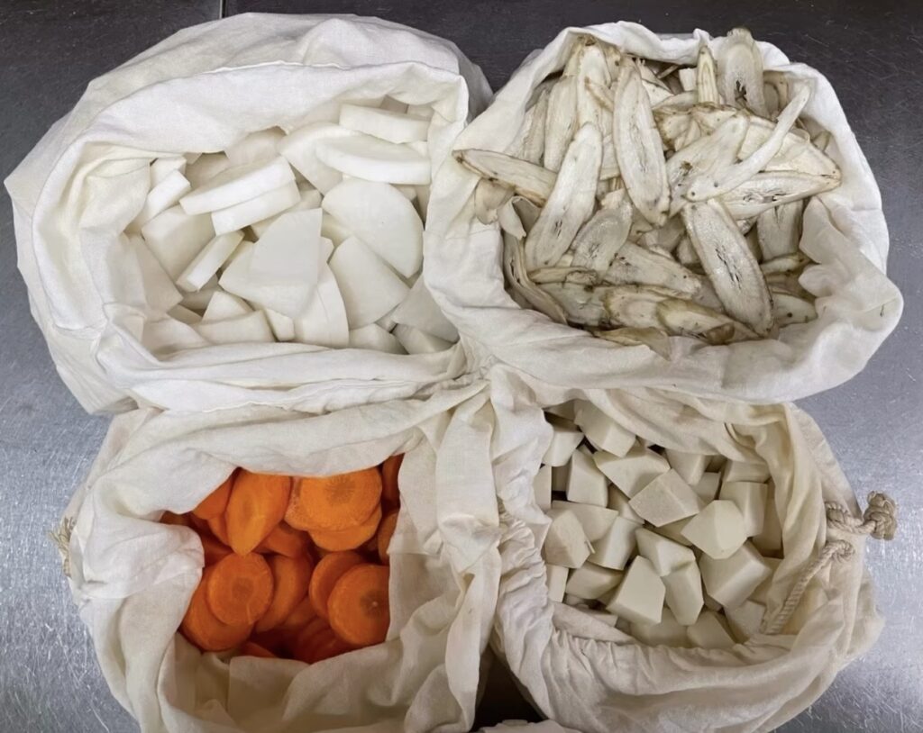 だご汁に使用されている野菜