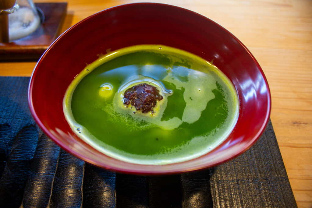 抹茶ぜんざい