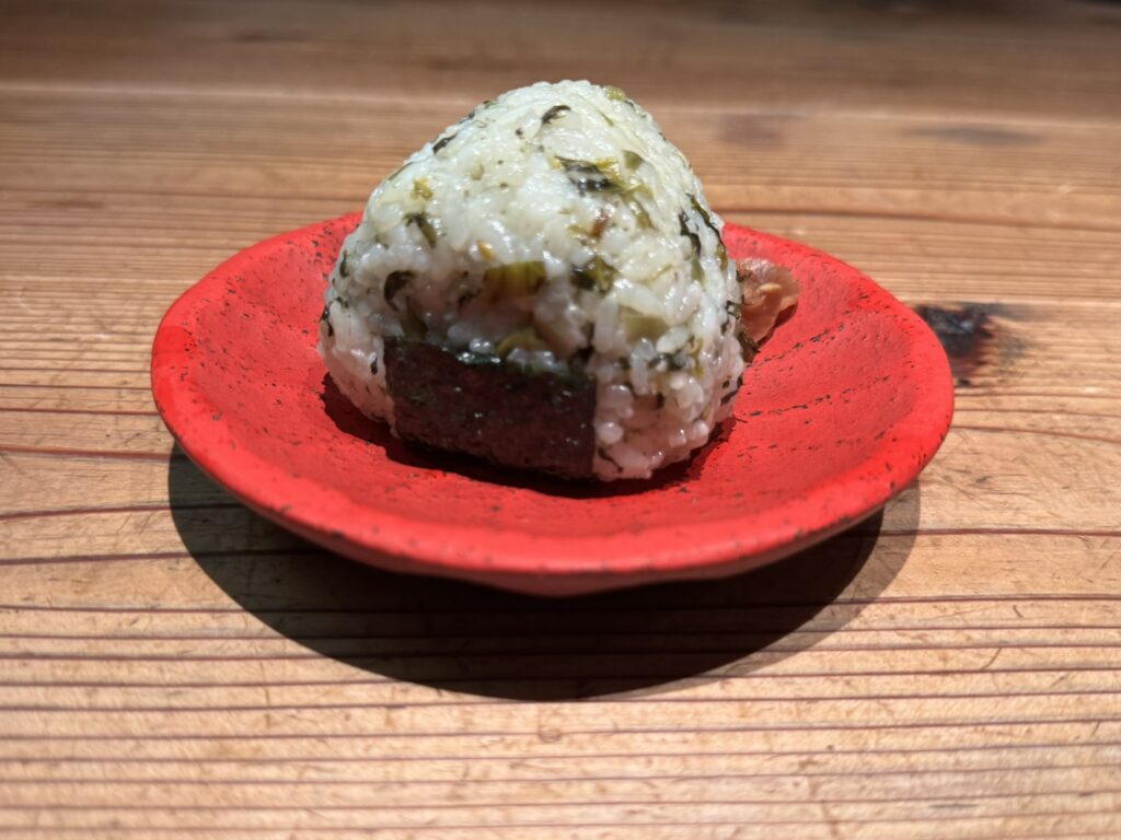 高菜おにぎり
