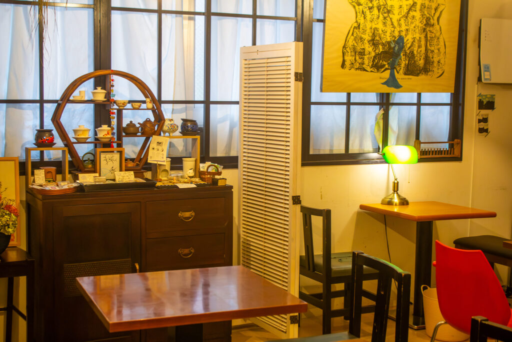 chinese cafe Andingの店内