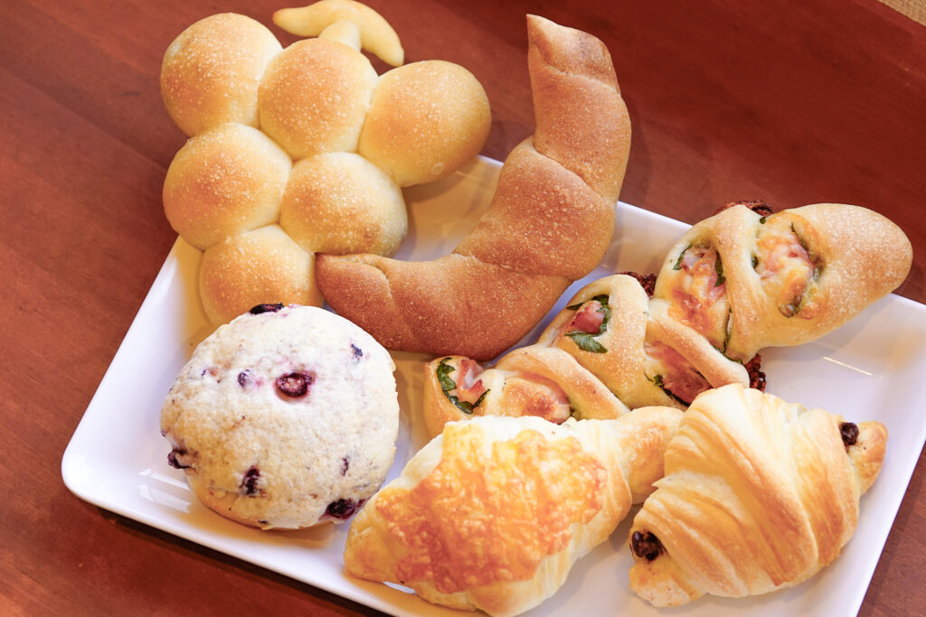 はるるの人気パン6種