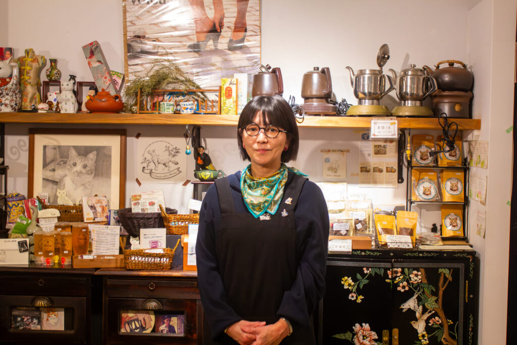 chinese cafe Andingの店主 山口さん