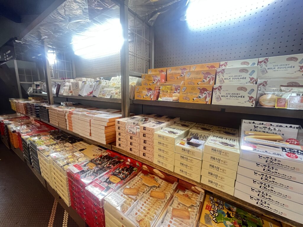お土産の陳列