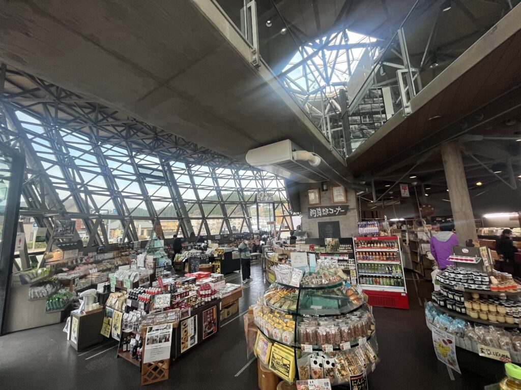 館内のお土産スポット