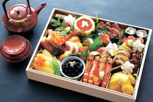100個限定の「おせち一段重」（3～4人分・245mm×325mm×60mm）2万5000円。12/15（月）までに予約を。賞味期限は1/1（木）まで