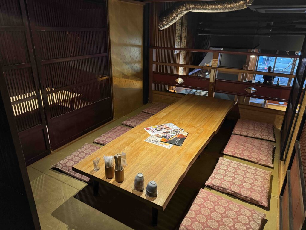 てんまや　店内