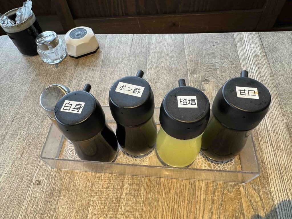 てんまや　店内