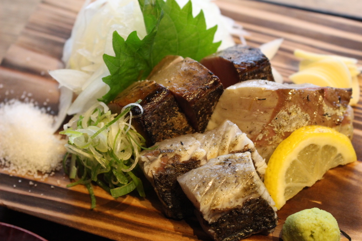 天草わら焼き刺身御膳