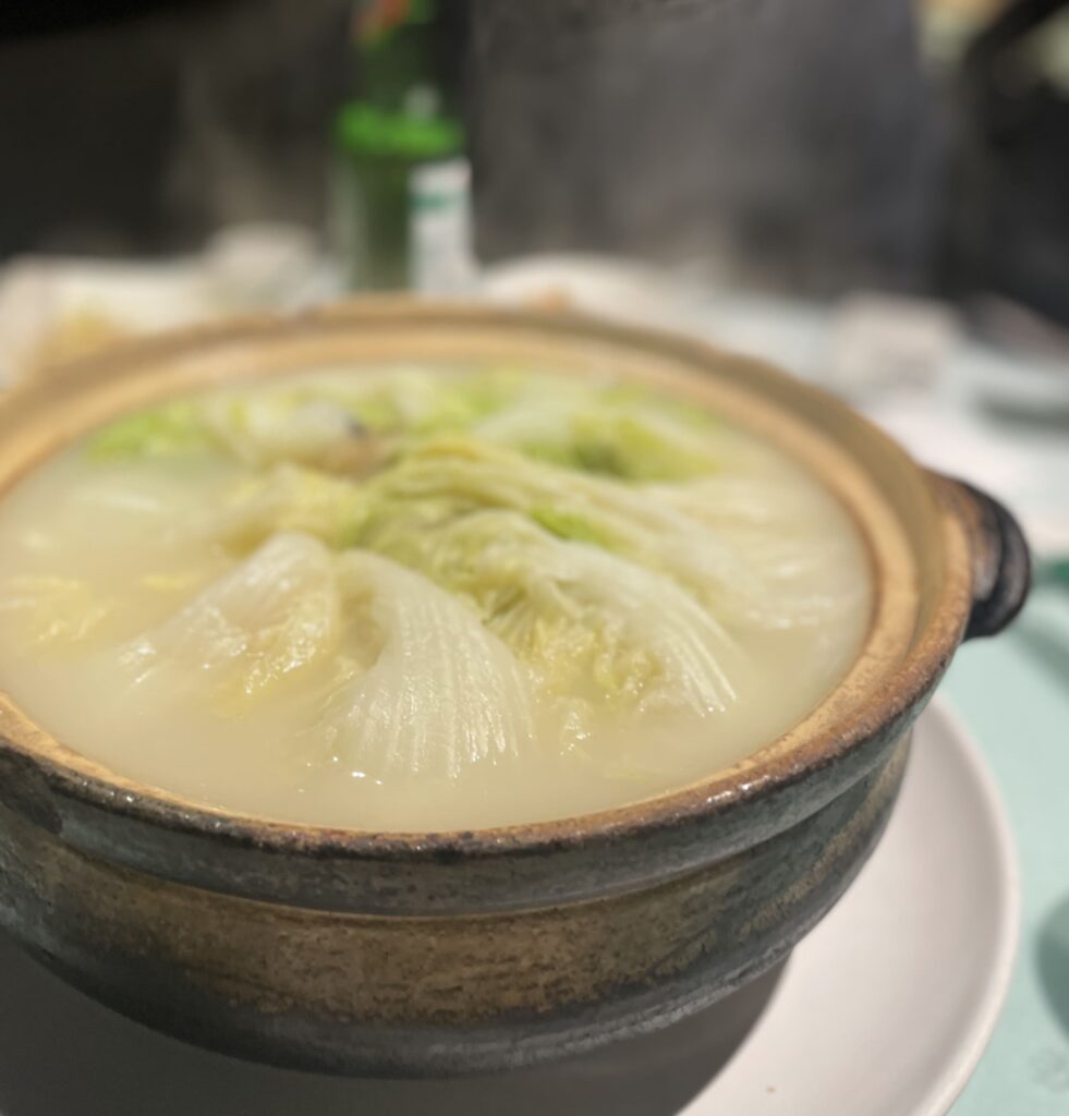 客家小館の鶏スープ