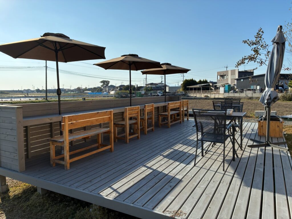 Fam-oshima-のテラス席