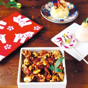 キャラメルナッツのきんとん【おうちでCOOK】