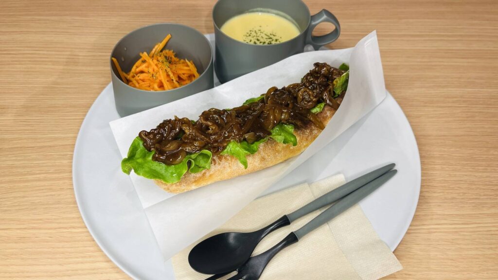 焼肉ドッグセット