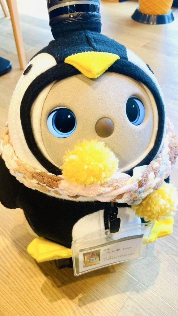 ボードゲームカフェLUDONIの店長ロボット