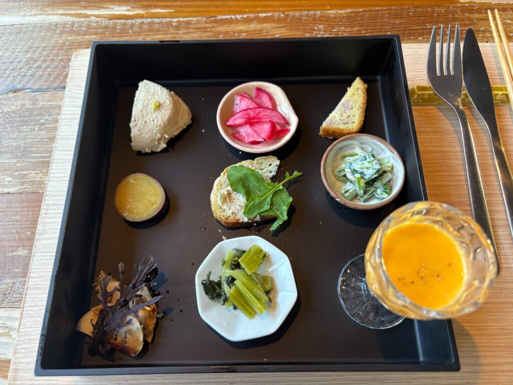 畑のキッチンORTOの前菜