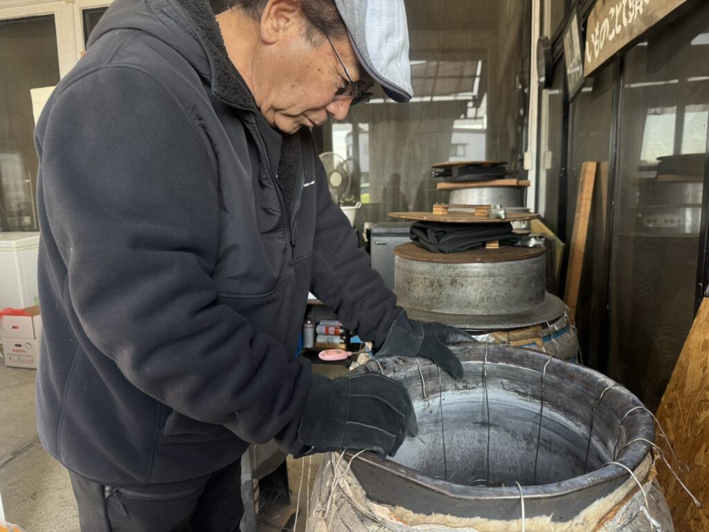 いものことで頭がいっぱいのつぼ焼き