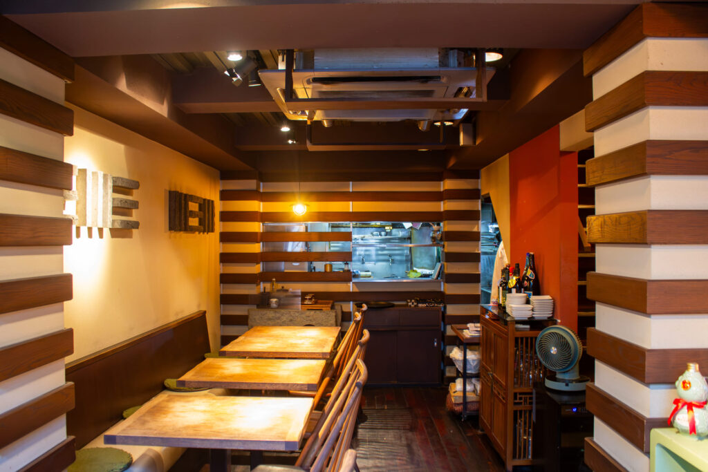 チャオリーの店内