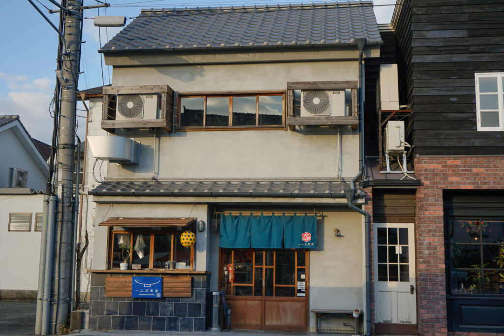 「一二三食堂」の外観