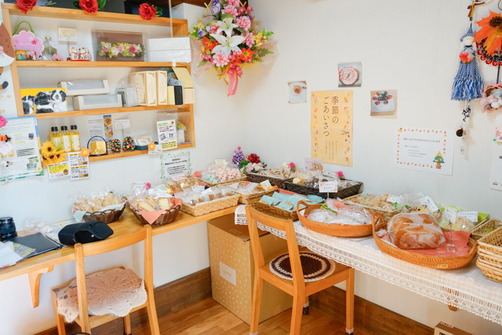 菓子工房ばおばぶの内装
