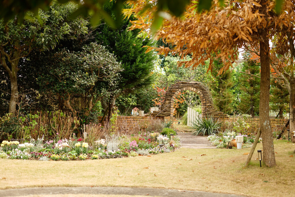 Garden Cafe 28の庭