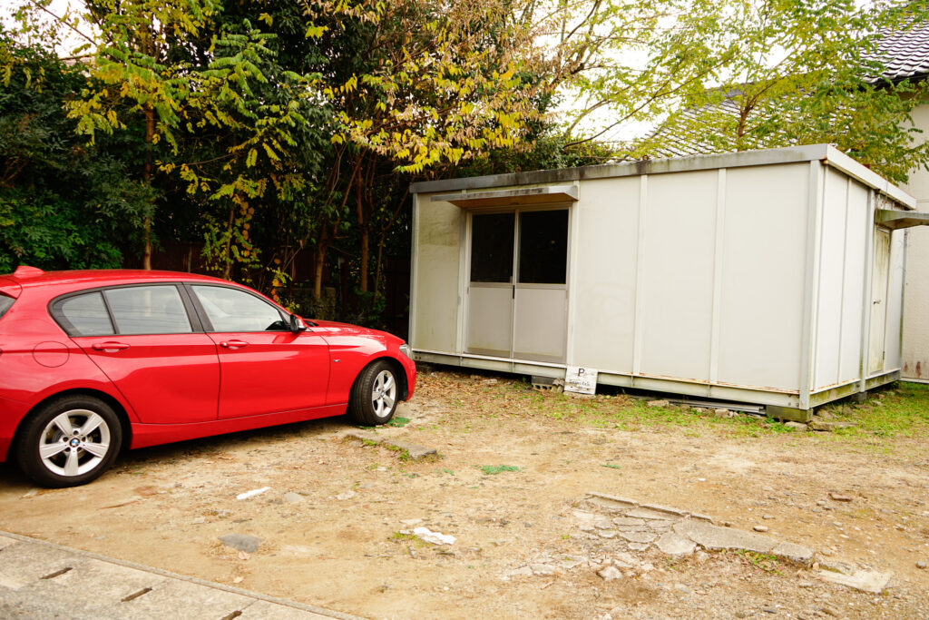 Garden Cafe 28の駐車場